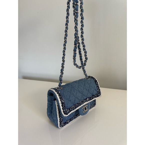 Chanel Denim Mini Flap - Picture 8 of 9